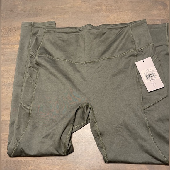 🩶 NEW! • BLANQI • HIGH COMPRESSION POCKET LEGGINGS | XXL - Picture 2 of 12